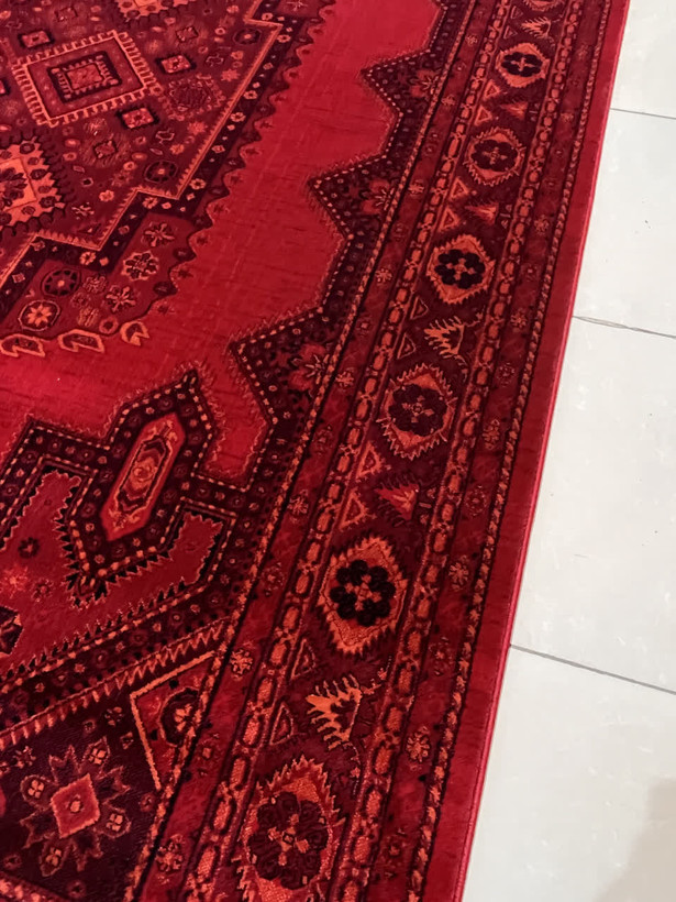 فرش گبه ماشینی کد4139 الیاف پلی استر