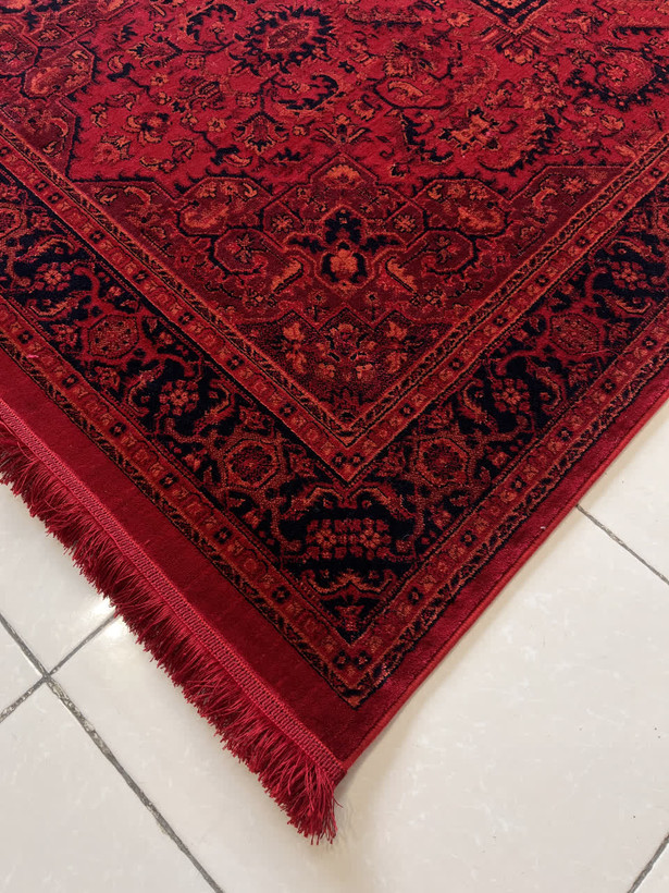 فرش گبه ماشینی کد4138 الیاف پلی استر