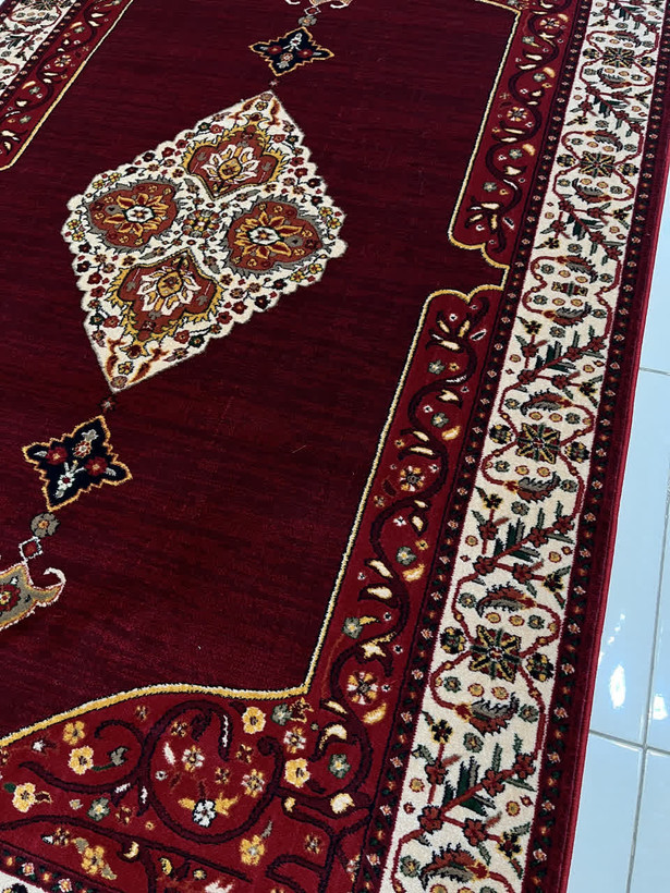 فرش گبه ماشینی کد1830 الیاف پلی استر