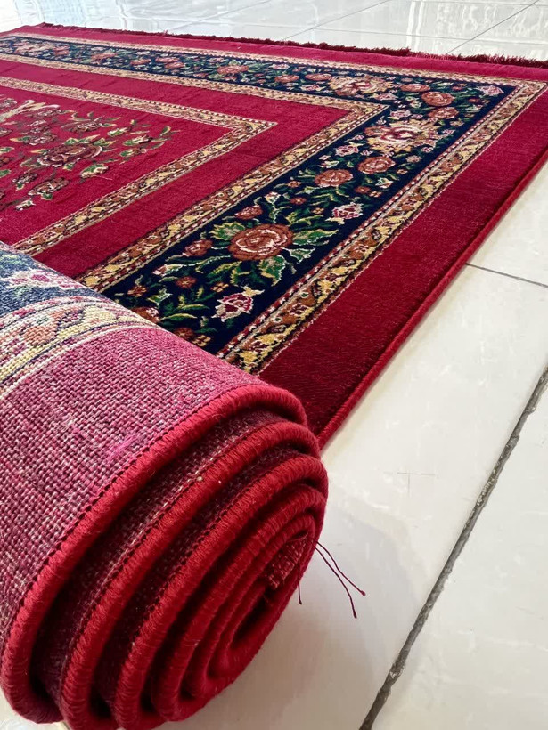فرش گبه لاکی تراکم کلکسیون بلوچ کد۴۱۲۰ الیاف پلی استر