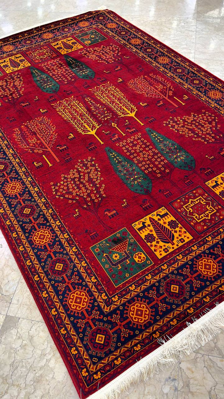 فرش سنتی لاکی کد ۵۱۲۸ نخ صددرصداکرلیک