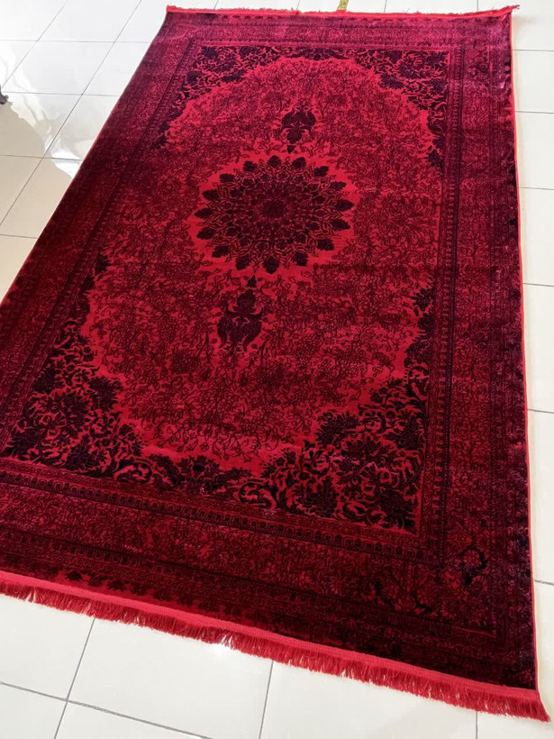 فرش گبه ماشینی کد2009 الیاف پلی استر